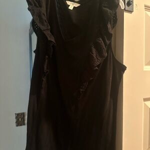 Elegant Black Sleeveless Top